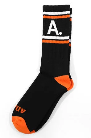 A-Type (Black/Orange Socks)