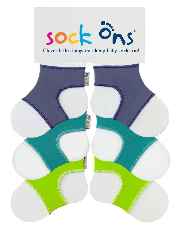 3pk Full Sock Ons Collection 24