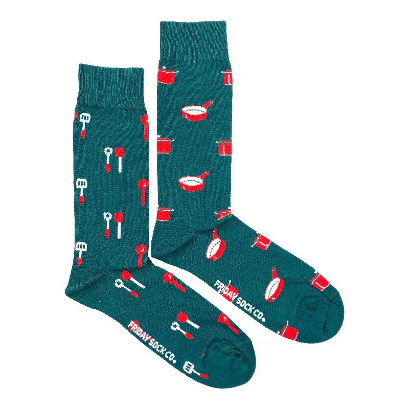 Men's Spatula & Pot Cooking Socks