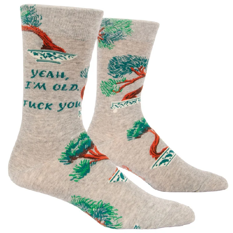 Men's Yeah I'm Old, Fuck You Socks