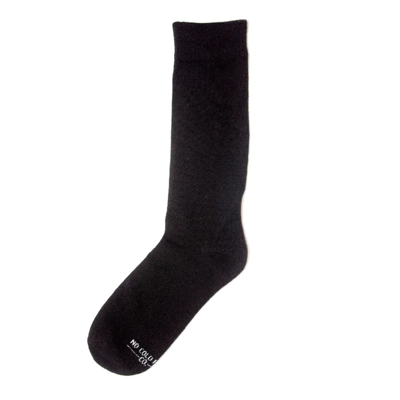 Solid Black Socks