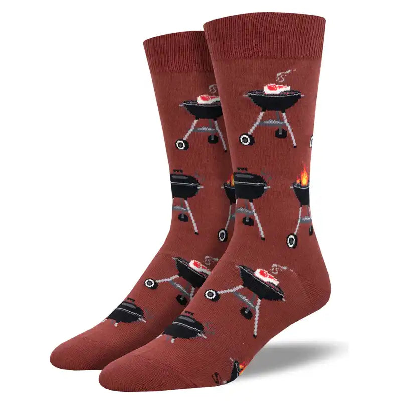 'Fired Up' Men's Printed Socks