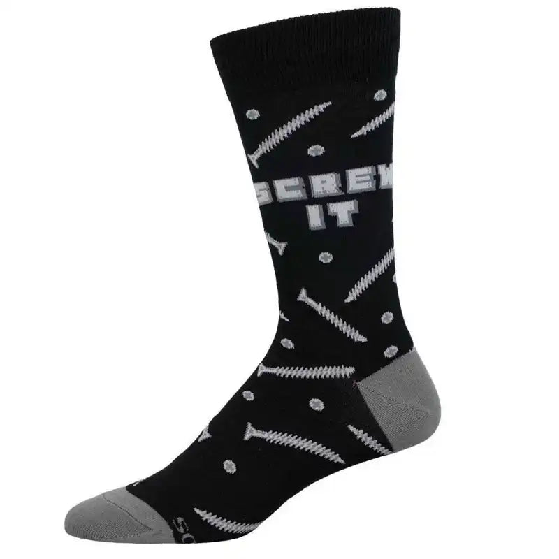 'Screw It' Men's Printed Socks