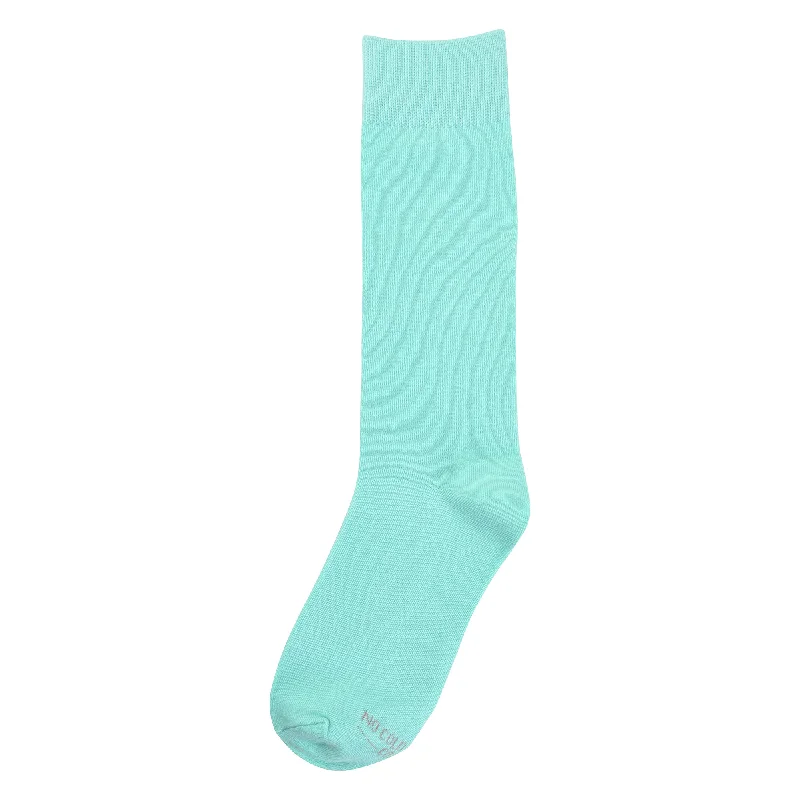 Solid Mint Socks