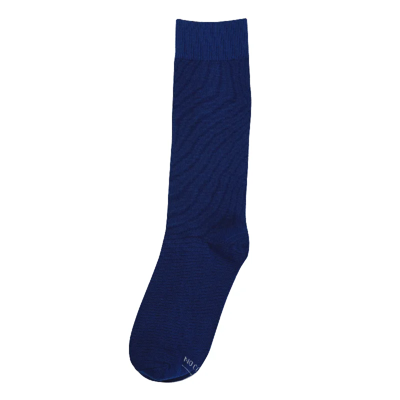 Solid Navy Socks