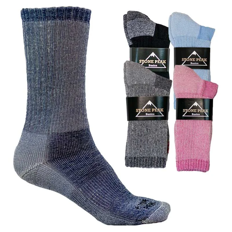 Stone Peak Merino Wool Hiking Sock