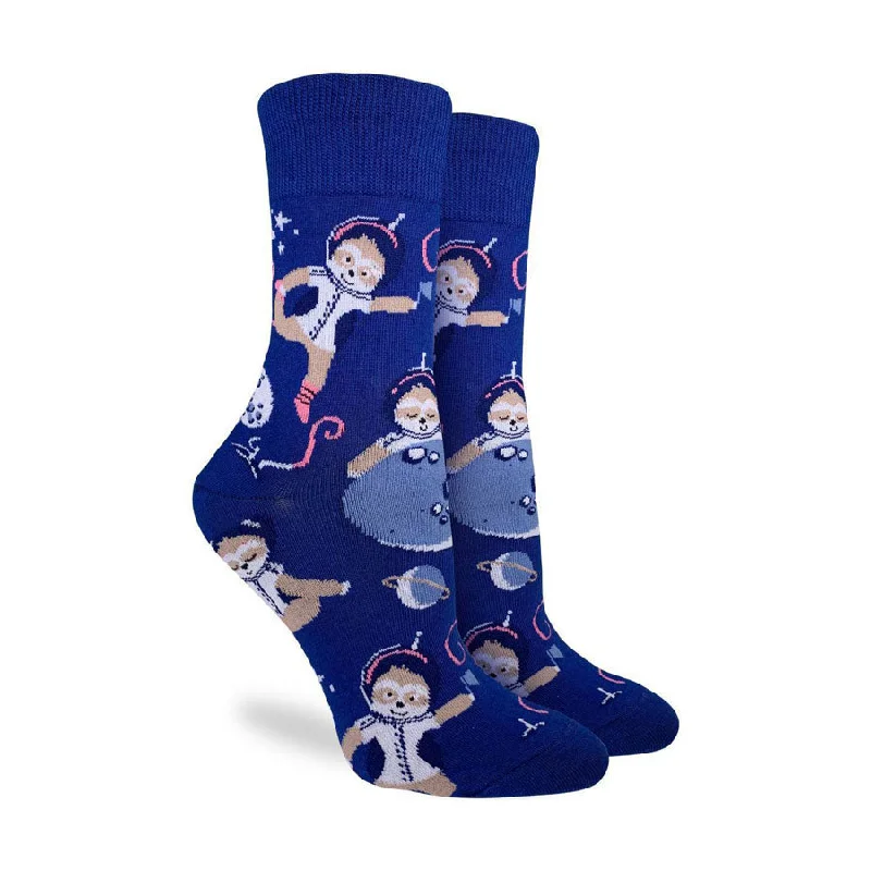 Unisex Space Sloth Socks