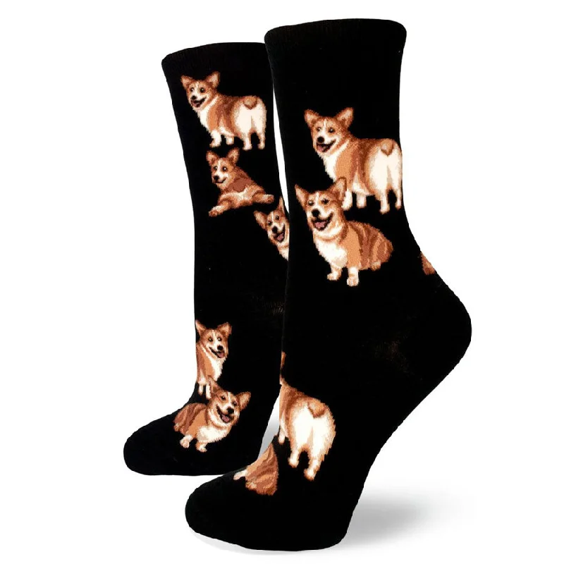 Women's Corgi Butt Strut Socks