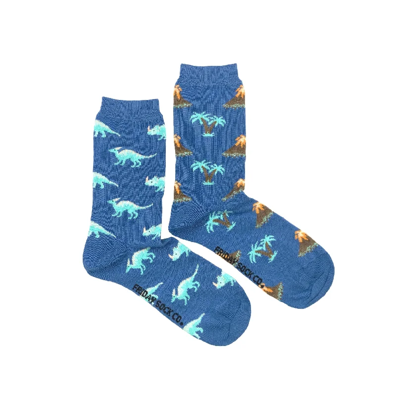 Women's Dinosaur & Volcano Socks