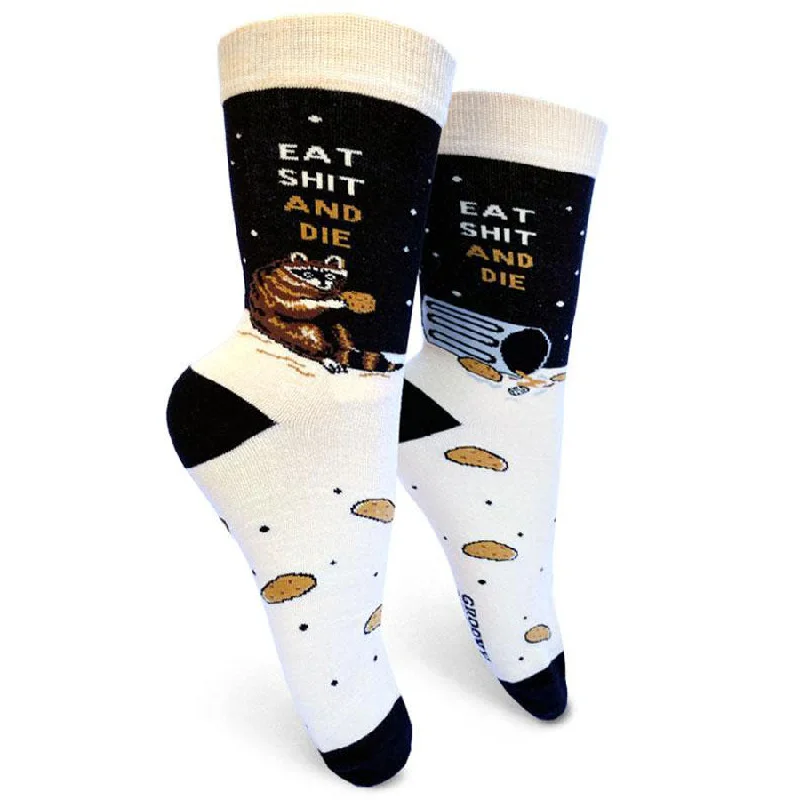 Women's Eat Shit And Die Socks