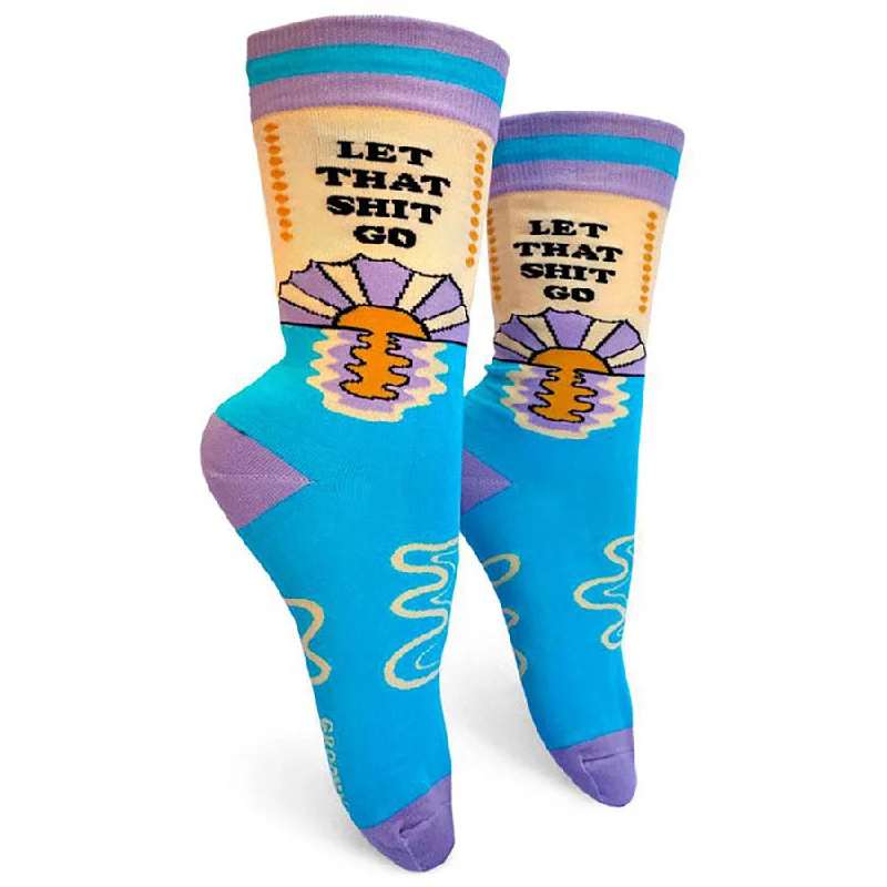 Women's Let That Shit Go Socks