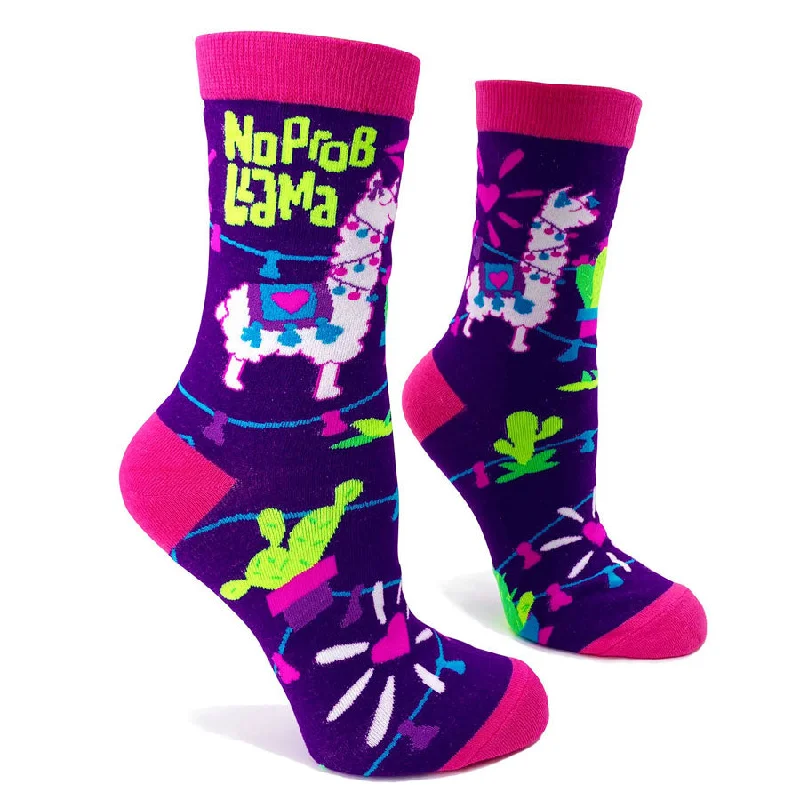 Women's No Prob Llama Socks