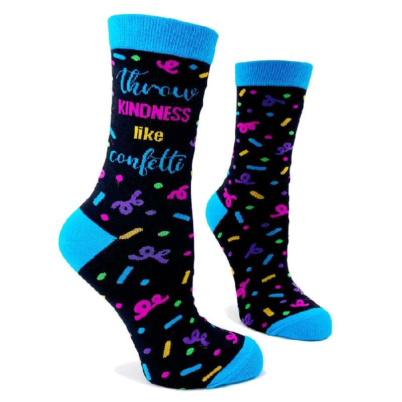 Women's Throw Kindness Like Confetti Socks