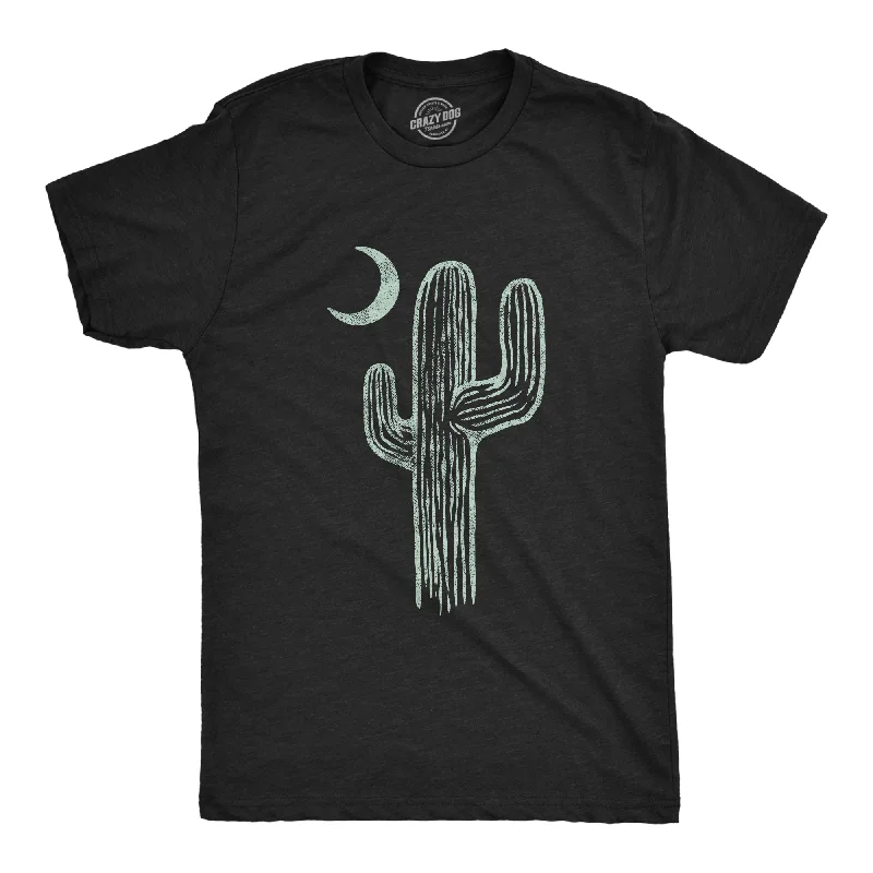 Cactus Moon Men's T Shirt