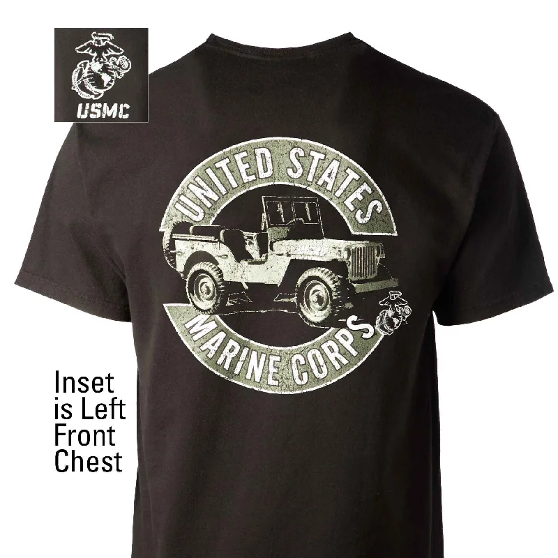 ComfortWash USMC Jeep T-shirt