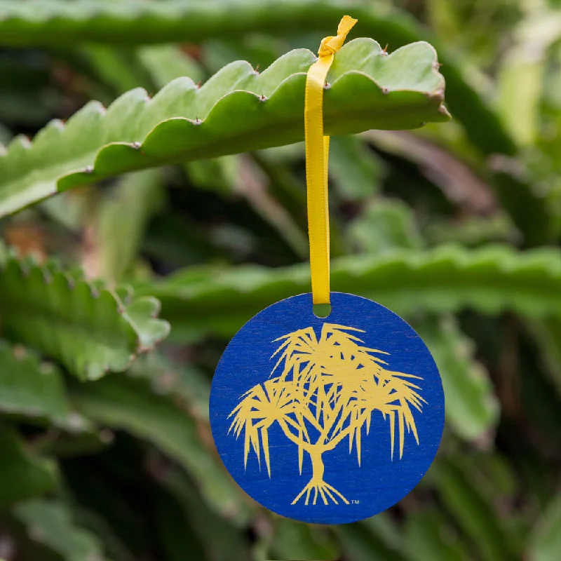 Hala Tree Wood Ornament