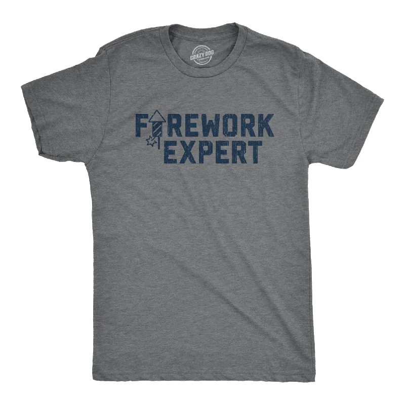 Firework Expert Men's T Shirt