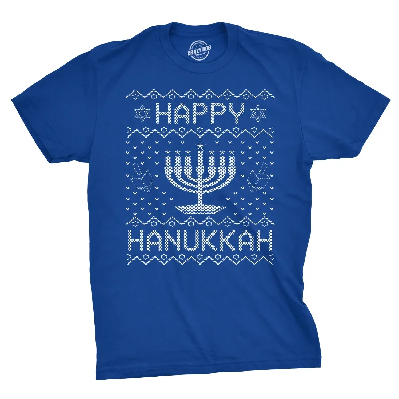 Happy Hanukkah Men's T Shirt