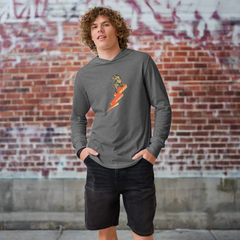 Hooded Long Sleeve T-shirt - Ride The Lightning