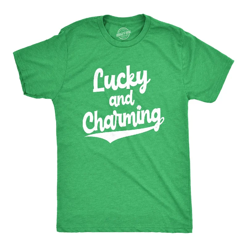 Lucky And Charming Men's T Shirt