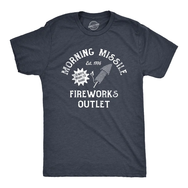 Morning Missle Fireworks Outlet Men's T Shirt