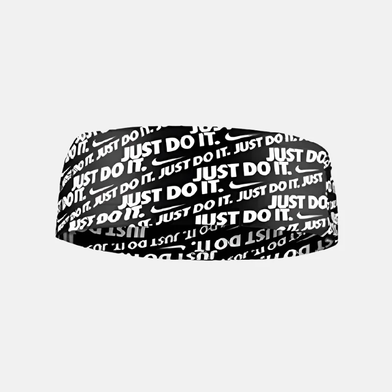 Nike Fury Dri-FIT Headband -Black/White/White/Black