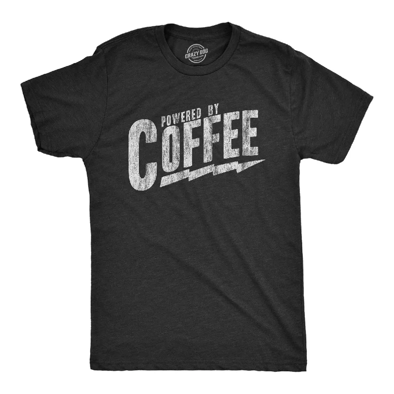 Powered By Coffee Men's T Shirt