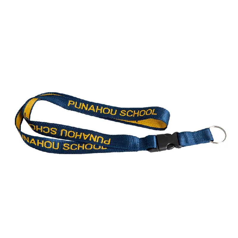 Premium Punahou Woven Lanyard #1697