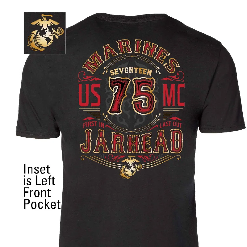 Western Jarhead Back With Front Pocket T-shirt