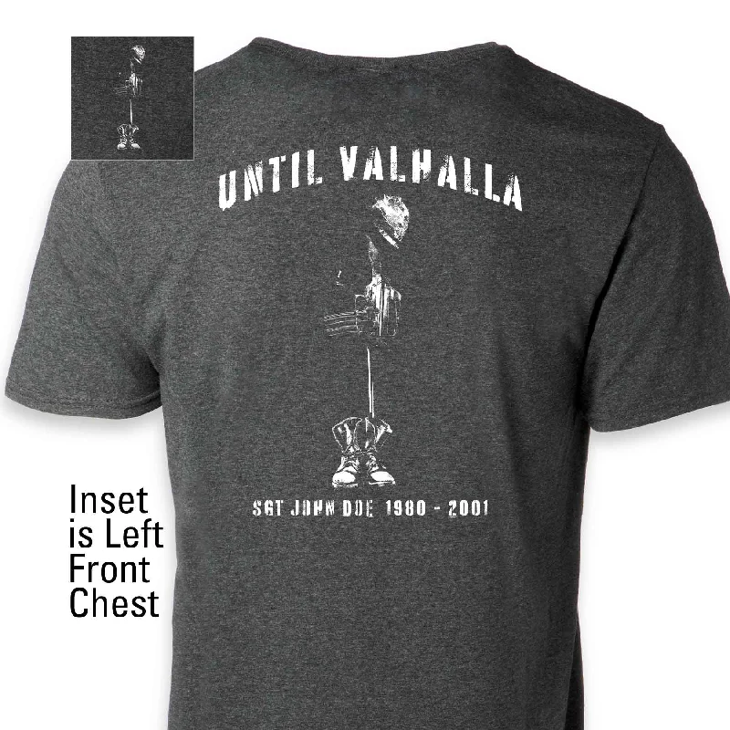 Until Valhalla Heathered T-shirt