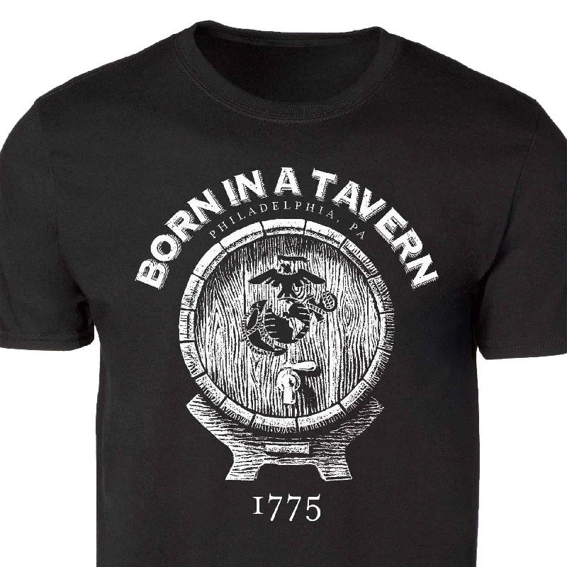 Born In A Tavern Full Front T-Shirt