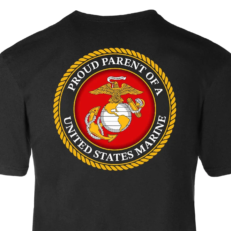 USMC Seal Proud Parent T-shirt