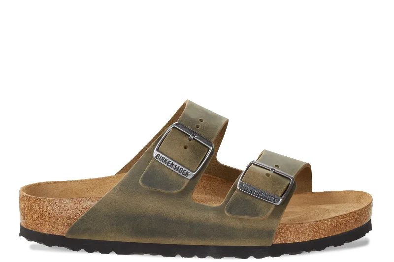 BIRKENSTOCK - ARIZONA - REGULAR - OILED LEATHER - SOFT FOOTBED