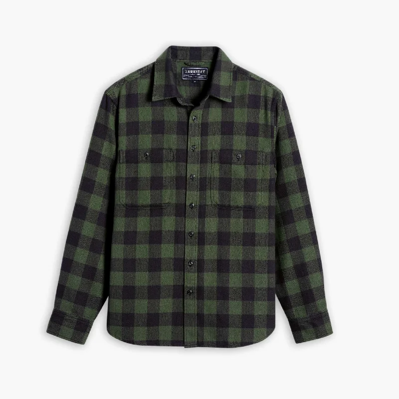 Buffalo Check Shirt | Evergreen