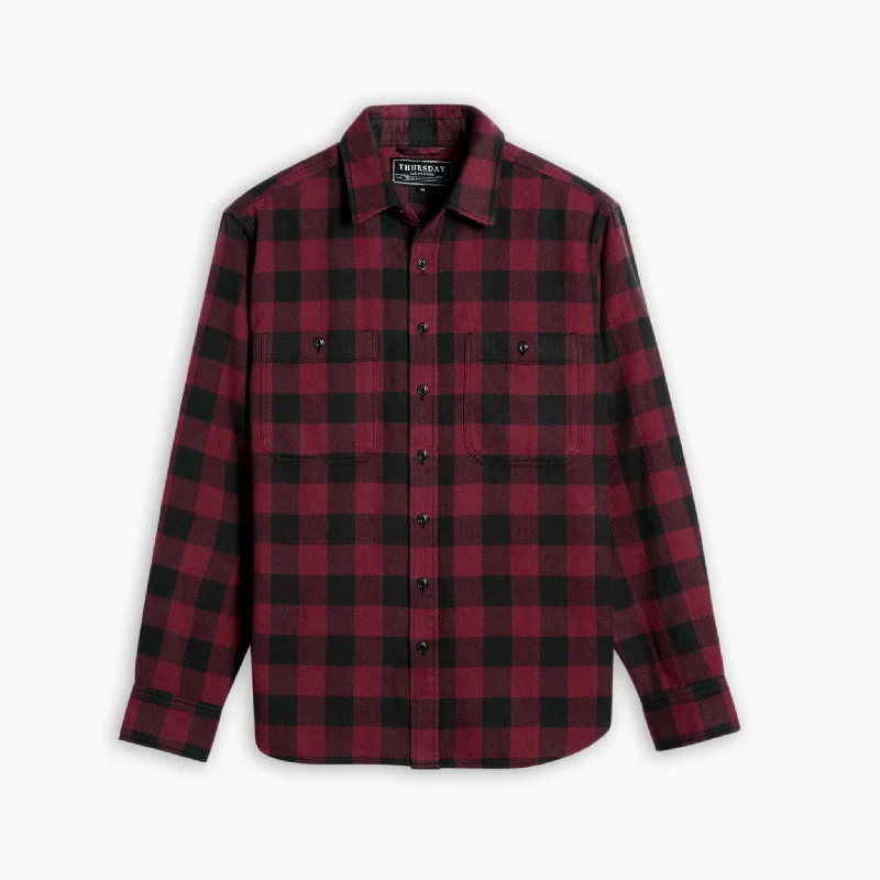 Buffalo Check Shirt | Red