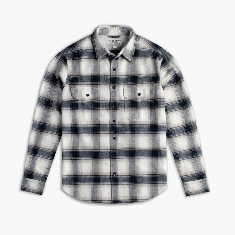 Summit Flannel Shirt | Coastal Blue