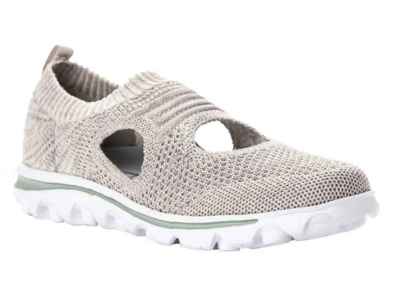 Propet TravelActiv Avid - Women's Casual Shoe Light Grey (WAT064MLGR)