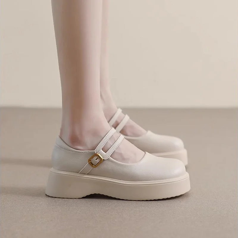 Women Minimalist Soft Casual Mary Jane Shoes