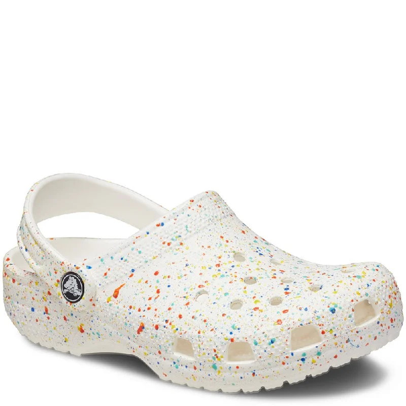 Crocs Kids Classic Splatter Paint Clog