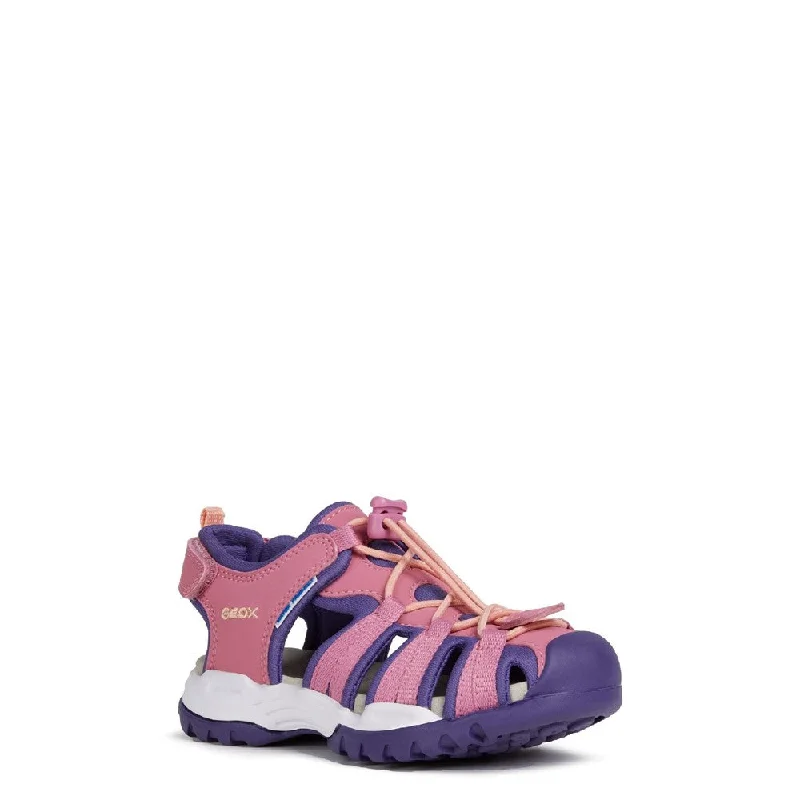 Geox J Borealis Girl B Lace Up Sandal