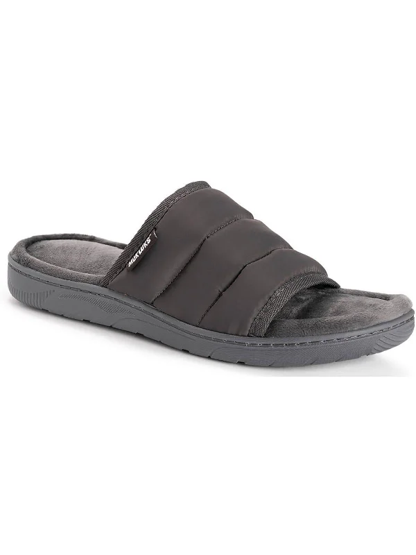 Mens Casual Round Toe Slide Sandals