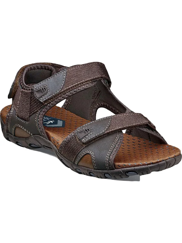 Rio Bravo Mens Casual Ankle Strap Footbed Sandals