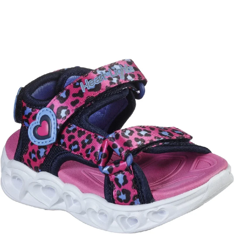 Skechers S Lights Heart Lights Savvy Cat Sandal