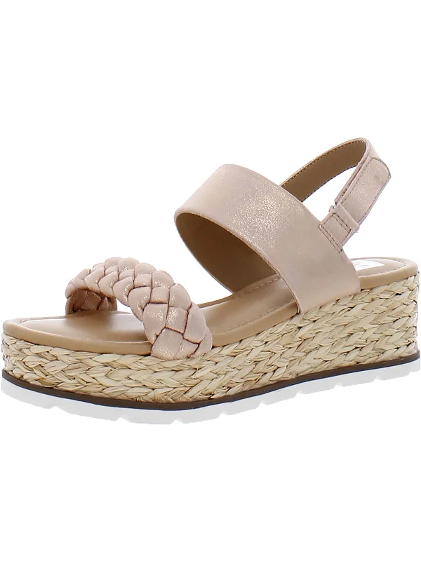 Venti Girls Little Kid Braided Wedge Sandals