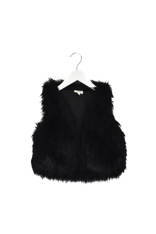 Seed Faux Fur Vest 10-12 (M)