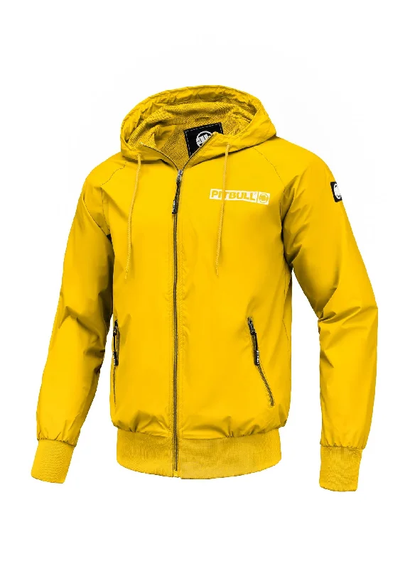 Men's transitional hooded jacket Athletic Logo