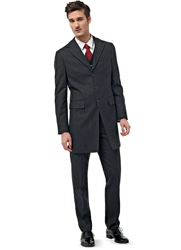 Burda 6871 Mens' Suit, Waistcoat and Frock Coat Pattern