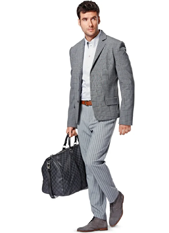 Burda 7046 Mens' Suit Pattern