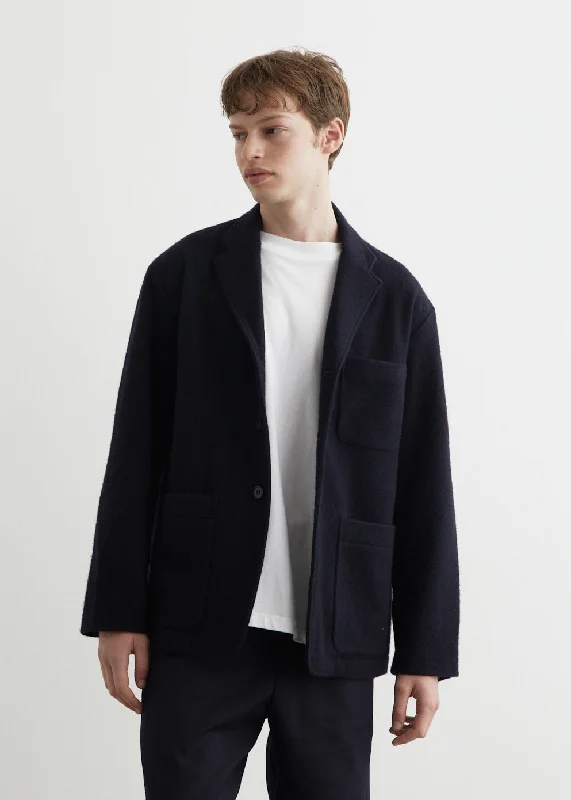 Fox J Pure Wool Flannel Jacket