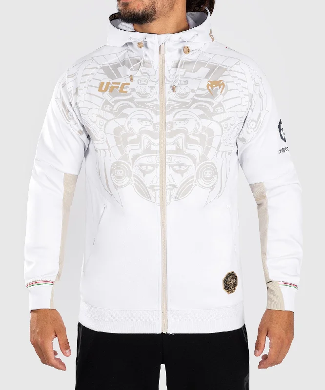 Noche UFC By Venum Authentic Fight Night Men’s Walkout Hoodie - White